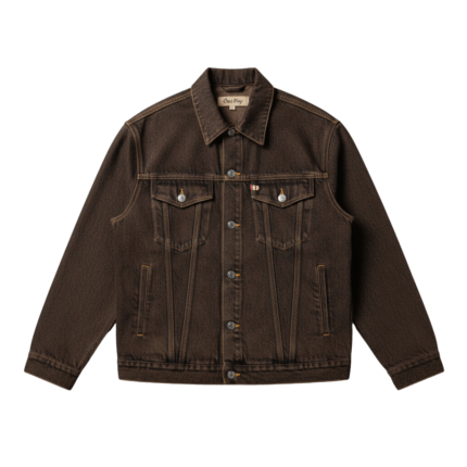 Denim Dzseki Oversize Fit Organikus Pamut