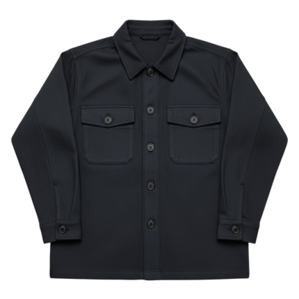 Női Shacket Stílusos Pamut Twill Ingkabát