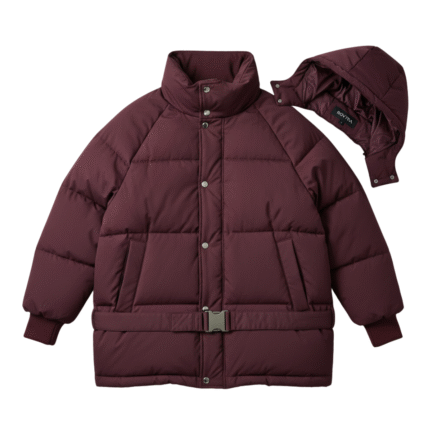 ROVTRA Urban Puffer Dzseki Kényelmes Szintetikus Töltet Matt Nejlon