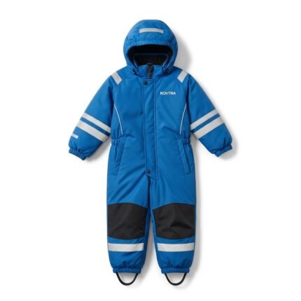 ROVTRA Bélelt Téli Kezeslábas Fényvisszaverő Részletekkel Gyerekeknek